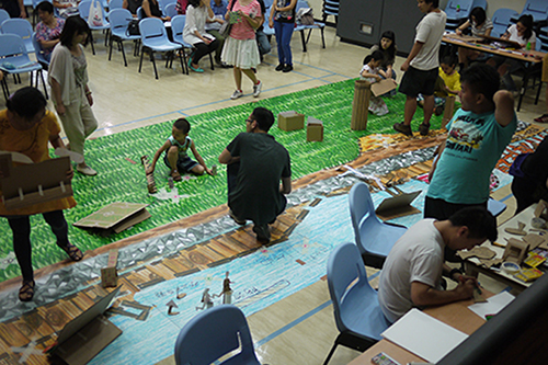 Stage 1 Public Engagement: Workshop on Shoreline Evolution (Puppet Show)