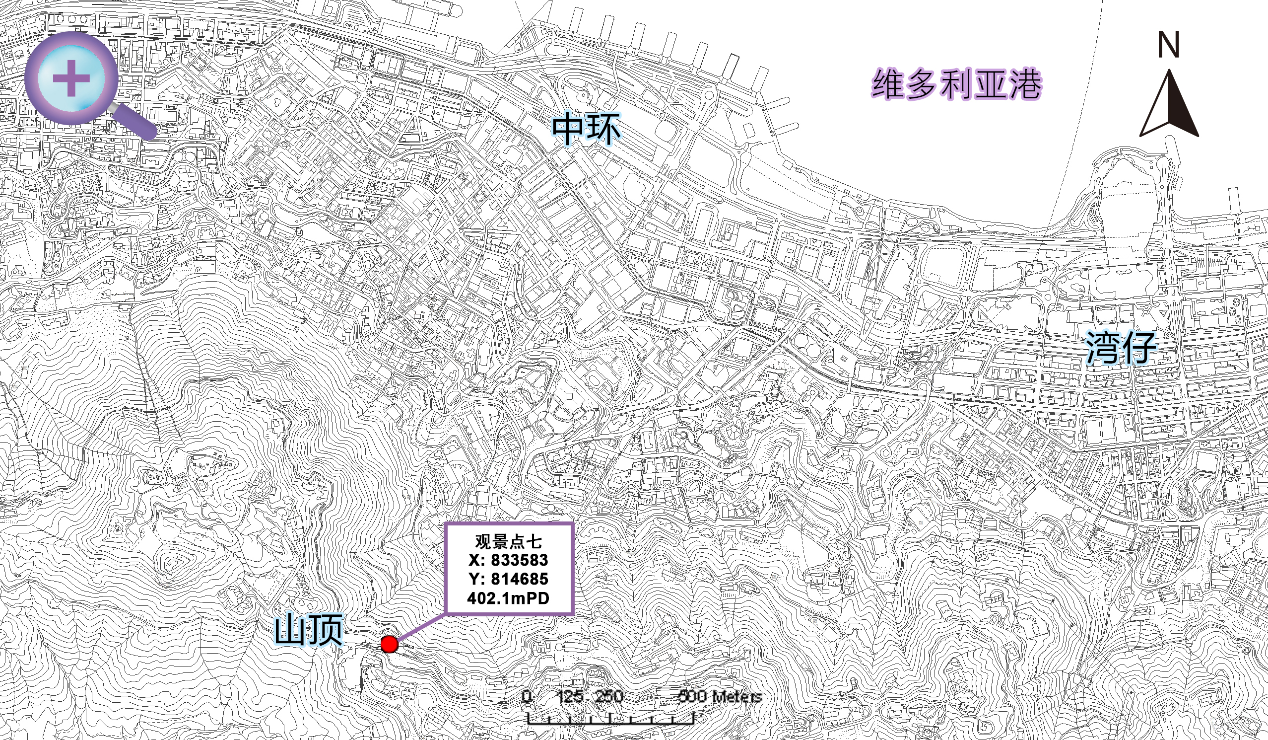 策略性观景点7远距地图