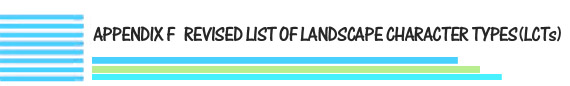 Appendix F Revised Classification of HK's Landscape into Landscape Character Types at Different Scales