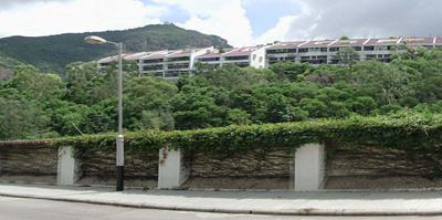 Urban Fringe Landscape (Shouson Hill, Hong Kong Island South)