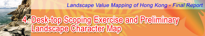 CHAPTER 4  DESK-TOP SCOPING EXERCISE AND PRELIMINARY LANDSCAPE CHARACTER MAP