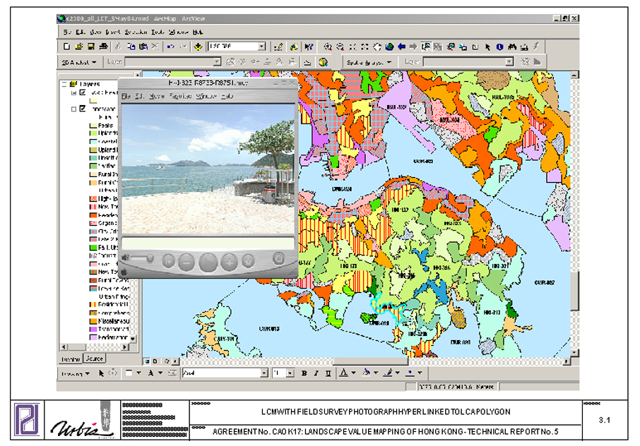 LCM with Survey Photograph Hyperlinked to :LCA Polygon